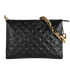 Coussin PM Crossbody, &pound;2,500, Handbags, Black, Leather, Front view